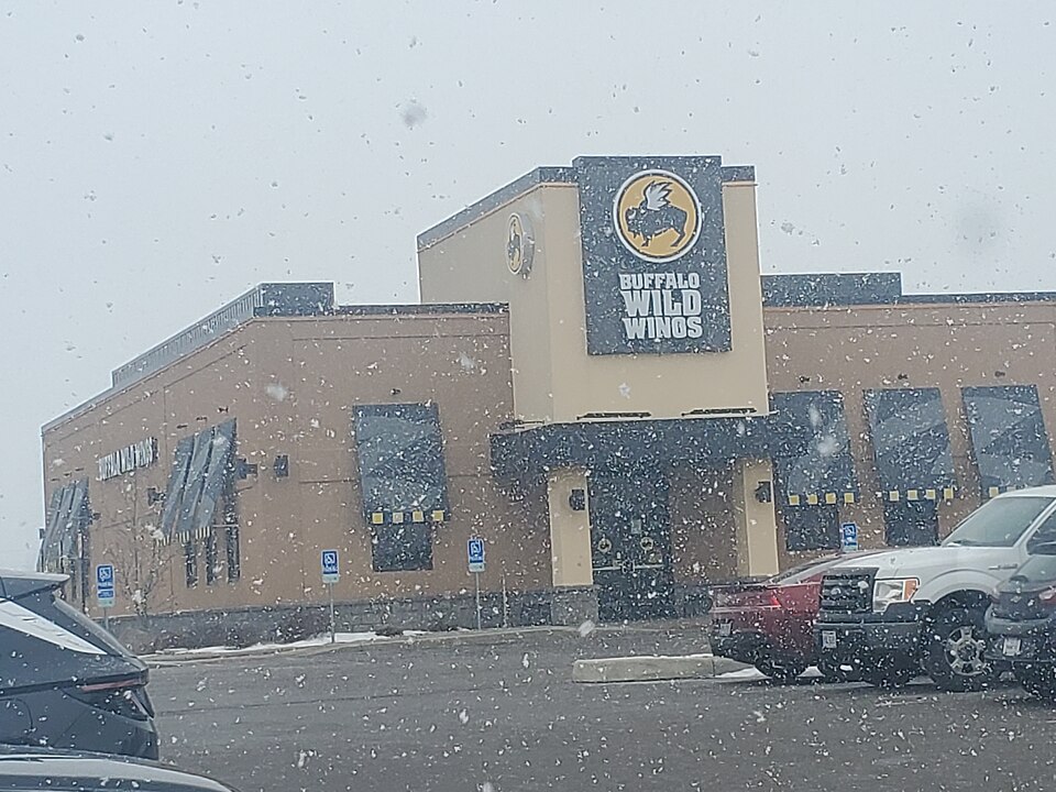 Façade d'un restaurant Buffalo Wild Wings